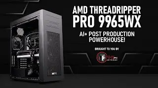 Building the Most EPIC AI & Content Creation Workstation with AMD Threadripper PRO 9965WX! #antpc