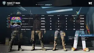 Call of Duty Warzone Make it Rain Haven's Hollow quad Win playing with randoms 26 kills total