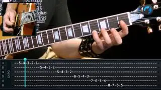 Escala Crom&aacute;tica (aula t&eacute;cnica de guitarra)