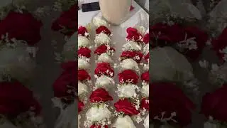 Artificial flower garlands #weddingflorist #garlands #varmala #foryou #viralvideo