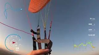Unpowered Glide from 2500 ft