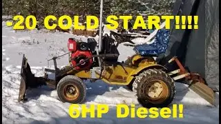 China Diesel 6HP -20 COLD START (No Intake Heater)
