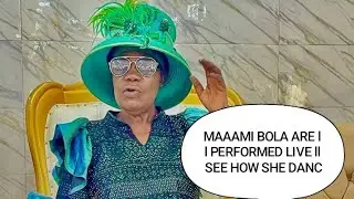 MAAAMI BOLA ARE ll PERFORMED LIVE ll SEE HOW SHE DANCE LIKE KING DAVID 💃💃💃