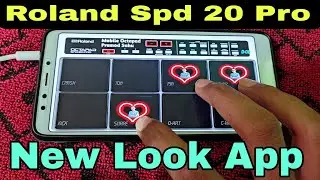 Roland SPD 20 Pro Mobile App । New Look Mobile Octapad Pramod Sahu 2022
