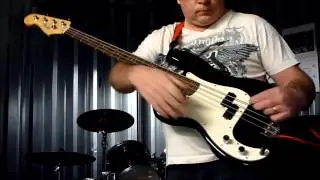 Left Handed Fender Precision Bass