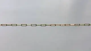 1/20 Gold Filled Long Box -PaperClip Chain 2.5 *6.5mm