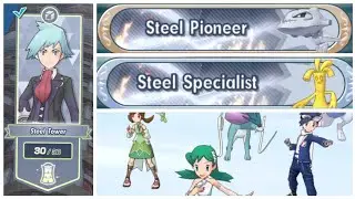 Pokemon Masters EX: Pasio Steel Tower захвачены последние этажи 28-30