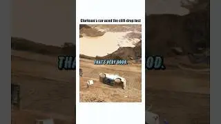 Clarkson's car aced the cliff-drop test 💪🤣 #cars #grandtour #topgear #carshow