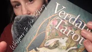 Soft Witchy ASMR ✨ Unintelligible Whispers &rarr; No Talking | Tapping & Page Flips