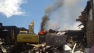 Thorsport Racing Torn Down to Extinguish Flames