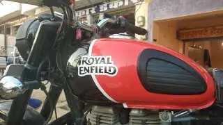 Красно-черная виниловая обертка Royal Enfield Redditch | модификация пули | обертка sikar