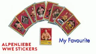 Alpenliebe WWE Stickers (My Favourite) for SALE !!