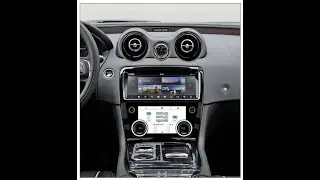 Jaguar XJ XJL XJR Car Digital AC Screen Climate Control Panel Upgrade