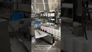 KIS-1800 automatic wet wipe canister sealing machine 4 canisters per time