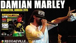 Damian Marley - Is It Worth It in Kingston, JA @ Bob Marley 70th Birthday  [2/7/2015] #MARLEY70