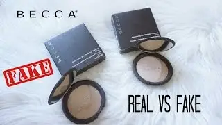 REAL vs FAKE: BECCA Highlighter 