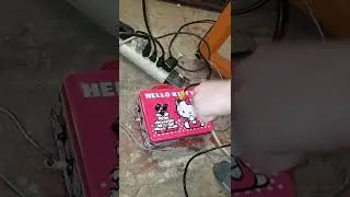 hello kitty distortion pedal