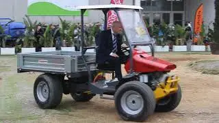 Předv&aacute;děn&iacute; techniky v r&aacute;mci EIMA Green