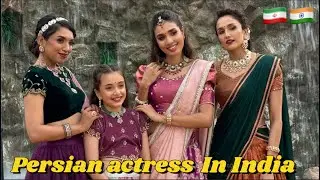 Persian girl become model and actress in india , indian wedding #bangalore #india #karnataka