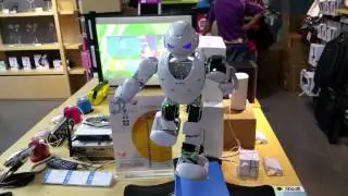 Alpha: intelligent humanoid robot dancing (from UBTECH)