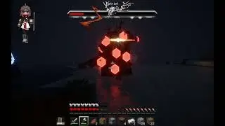 Minecraft mod [Gathering Torches Become Sunlight] Patriot boss fight PV