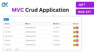 ASP.NET MVC Mastery: In-Depth Guide with Source Code for CRUD Operations