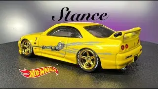 stance NISSAN SKYLINE GT R Hot Wheels