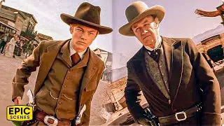 Leonardo DiCaprio Tries To Prove His Skill Against Gene Hackman - The Quick And The Dead