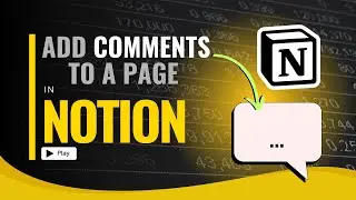 How to Add Comments in Notion