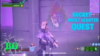 Fortnite MOST WANTED secret gnome Quest. 3 locations.