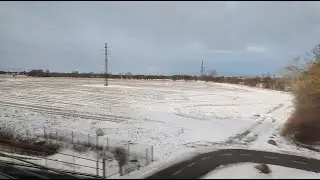 Togtur i sneen - fra Hiller&oslash;d til K&oslash;ge