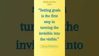 Wow Daily Dose of Wisdom - goals - invisible #wisdomoftheday #quotes #everydaywisdom #motivation