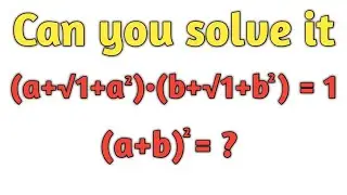 🔥Mathematics Question ||  Value of (a+b)2 😨😱