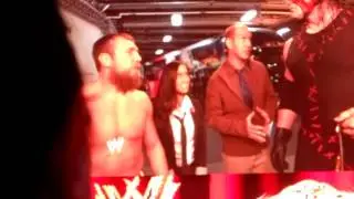 WWE Night of Champions: Kane and Daniel Bryan backstage segment
