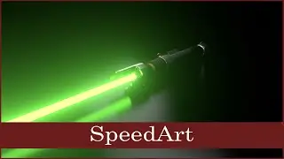 Cinema 4D #speedart - Sabine Wren #lichtschwert