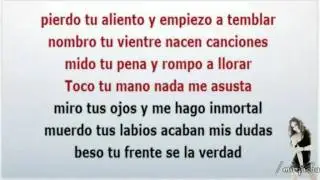 Malú - Eres el agua karaoke
