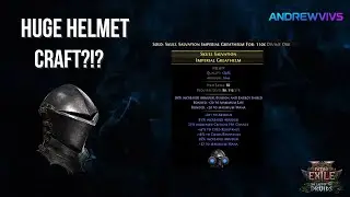 Path Of Exile 2 0.4 | HUGE HELMET CRAFT PURE ARMOR #POE2 #pathofexile2