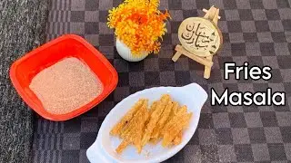 Ramadan Fries Masala | Fries and Chicken masala