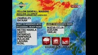 QRT: Weather update as of 5:22 p.m. (June 13, 2018)