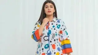 Stylish trendy lawn printed kurti designs for summer Kurtis
