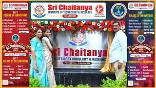 Poster Launch at SCIT Khammam/#PosterLaunch/#SriChaitanyotsav/#TechFest/#2024/#PrasadSir/#SCIT/#KITS