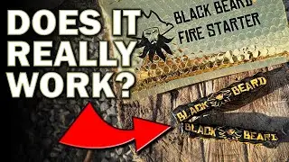 Black Beard Fire Starter: The BEST Way For Fire?