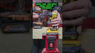 Dewalt 870 the New King? #dewalt #ridgid #impactdriver #tooltestraw #diy #howto #powertools #wow
