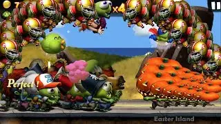 Zombie Tsunami Max level 197 - Quarterbacks Zombie & Super Size Zombird