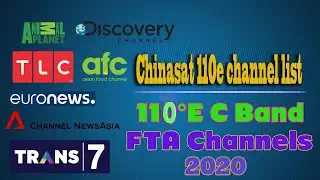 ChinaSat 10 @ 110.5&deg; East Dish settings and Full Channel List|| Latest Updates 110e   1 / 4 / 2020