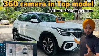 अब 360 camera लगाओ TOP MODE MAY BHI✅KIA SELTOS GT LINE MODIFIED WITH 360 CAMERA✅KIA SELTOS MODIFIED 