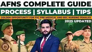 AFNS Complete Guide | Join Pakistan Army as a Female