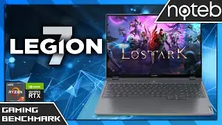 Lenovo Legion 7 - Lost ARK Gameplay Test (Ryzen 7 5800H, RTX 3080)