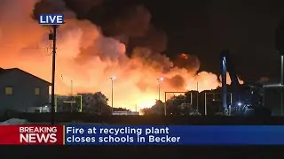 Becker Schools Closed Due To Northern Metals Fire