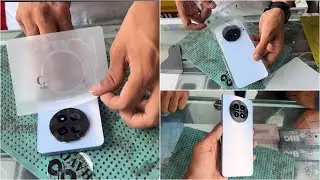 Realme Narzo 70x 5g Back Glass Protector | Realme Narzo 70x 5g Back Lamination Full Body Cover Skin